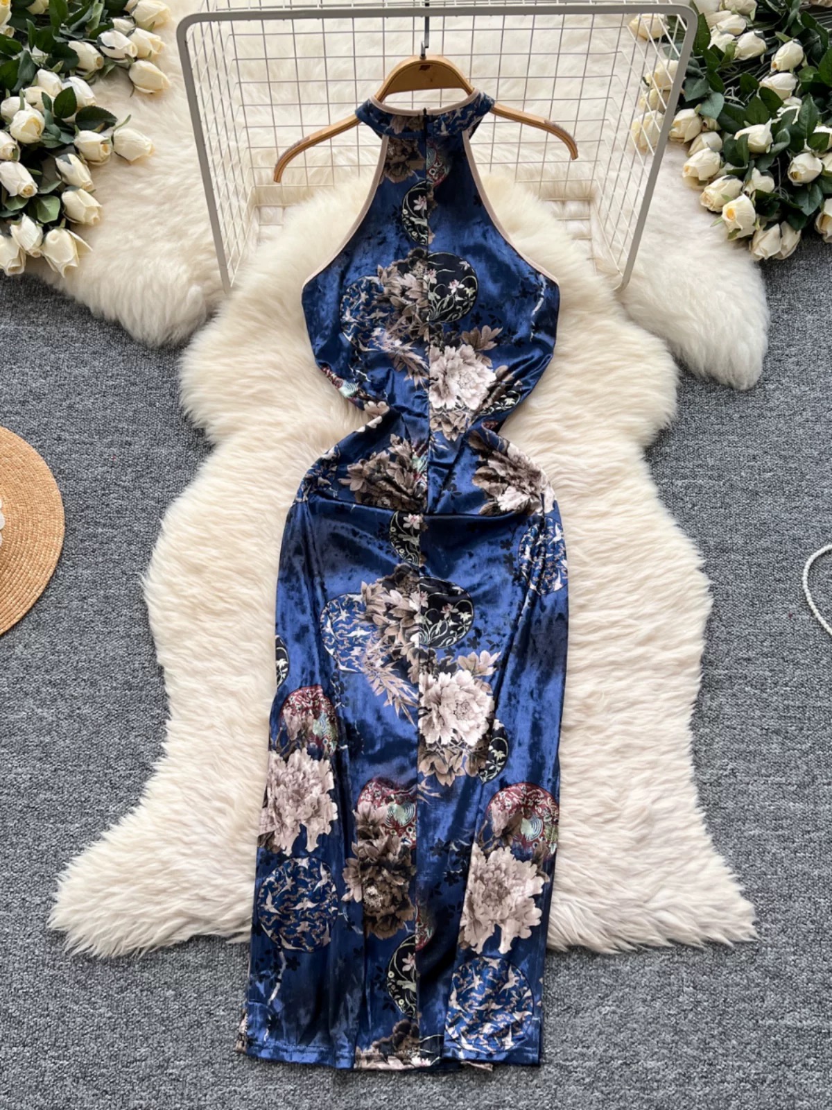 Brace up qipao dress Q225 images